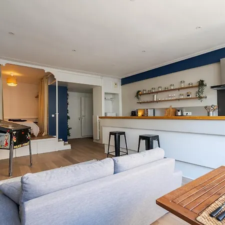 L'extra-bille - Ancien Bar Avec Flipper Atypique Appartement Nantes