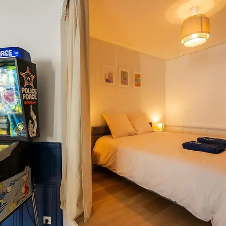 L'extra-bille - Ancien Bar Avec Flipper Atypique Appartement Nantes