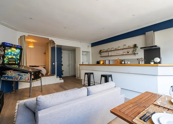 L'extra-bille - Ancien Bar Avec Flipper Atypique Appartement Nantes